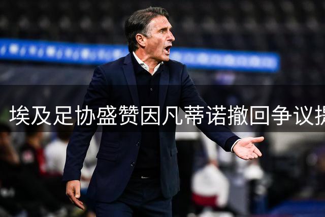 埃及足协盛赞因凡蒂诺撤回争议提案 称此举彰显国际足联民主决策精神